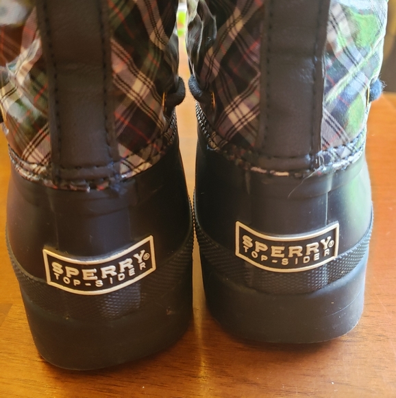 Women's waterproof rubber Sperry Top-Sider boots - Picture 2 of 5